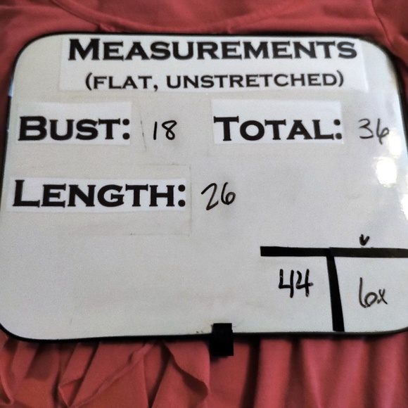 Ruffled Top by Grace Elements Like New S M - Picture 4 of 4